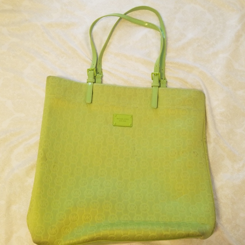 Neoprene Michael Kors Tote Bag